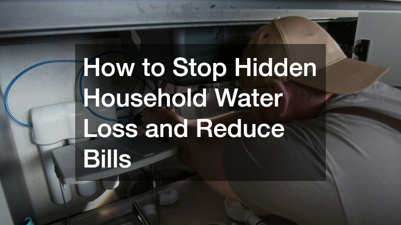 How to Stop Hidden Household Water Loss and Reduce Bills